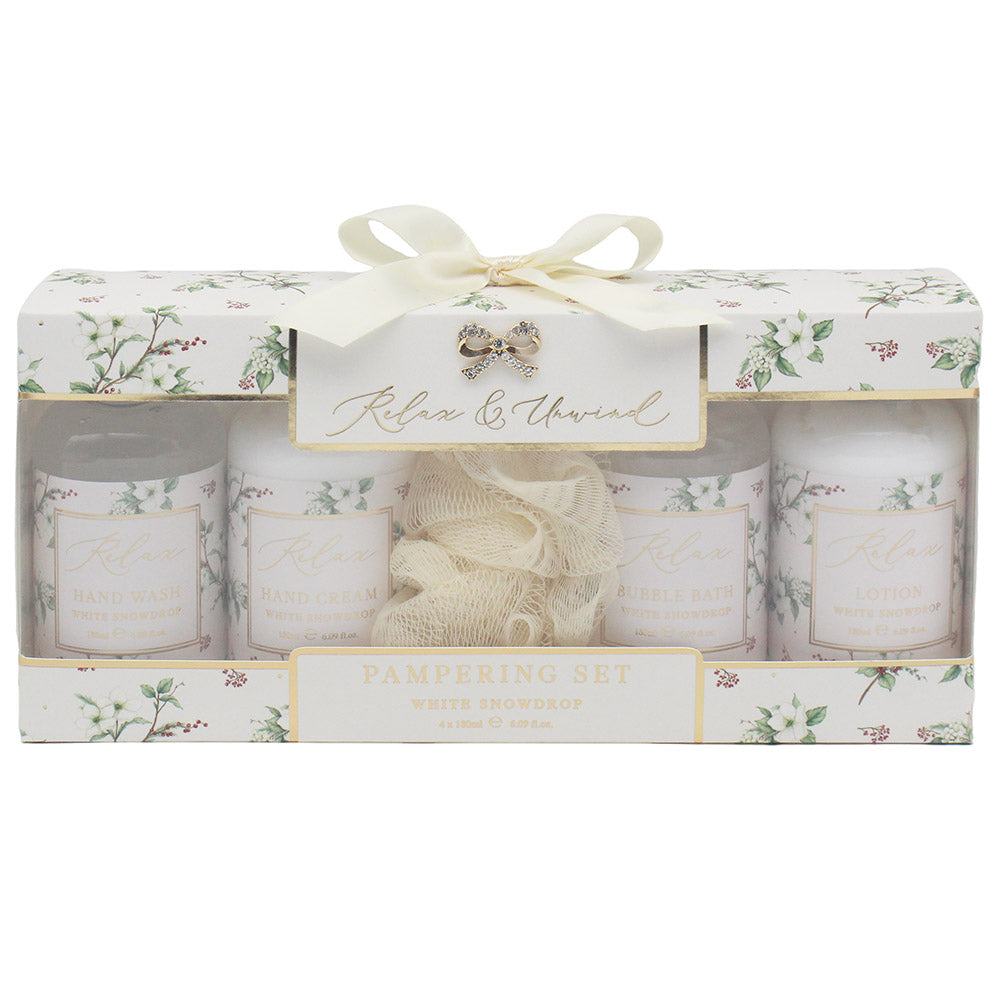 L&P - Pampering Set - Relax & Unwind - White Snowdrop