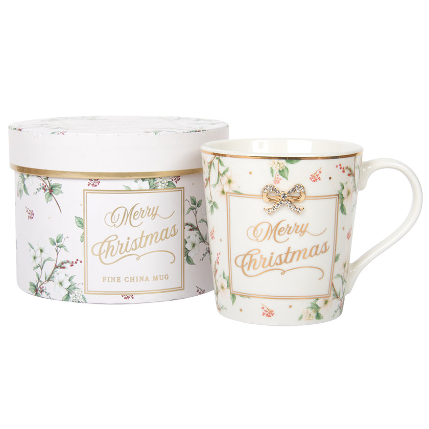 L&P - Fine China Mug - Xmas - Merry Christmas