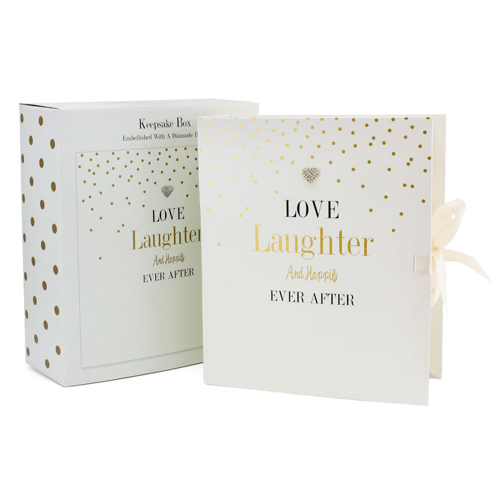 L&P Keepsake Box - Love, Laughter And Happily Ever After