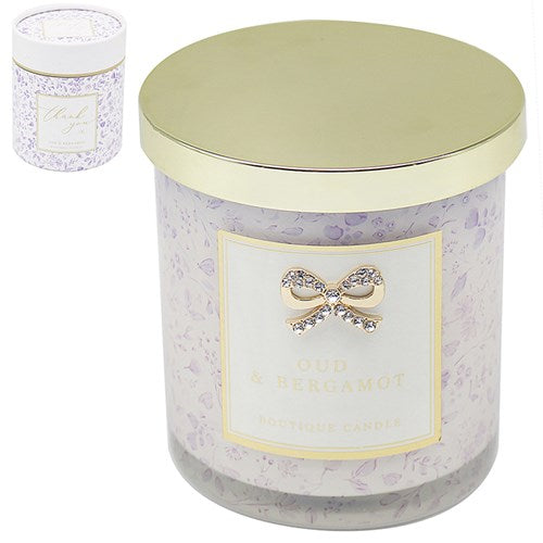 L&P Boutique Candle - Thank You - Oud & Bergamot