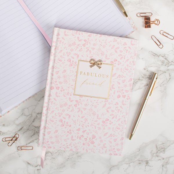 A5 L&P Floral Notebook - Fabulous Friend