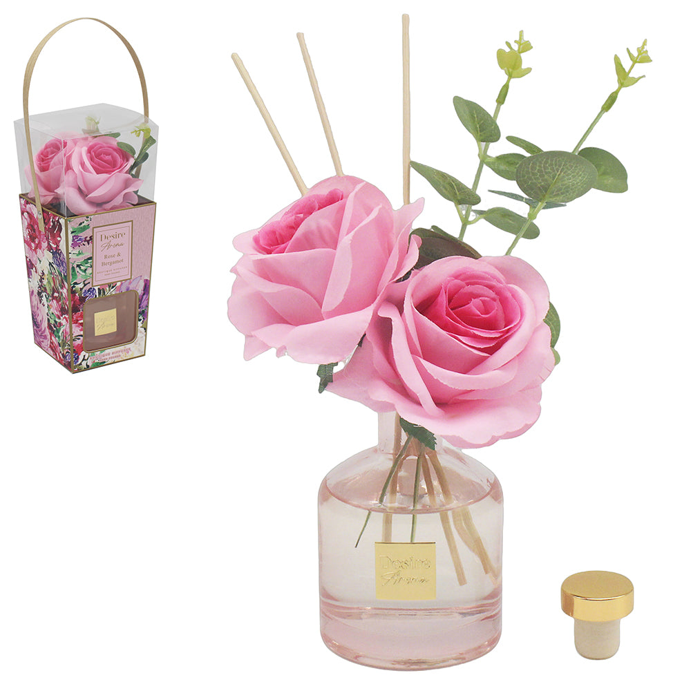L&P - Maison Parfum - Boutique Reed Diffuser 200ml - Rose & Bergamot