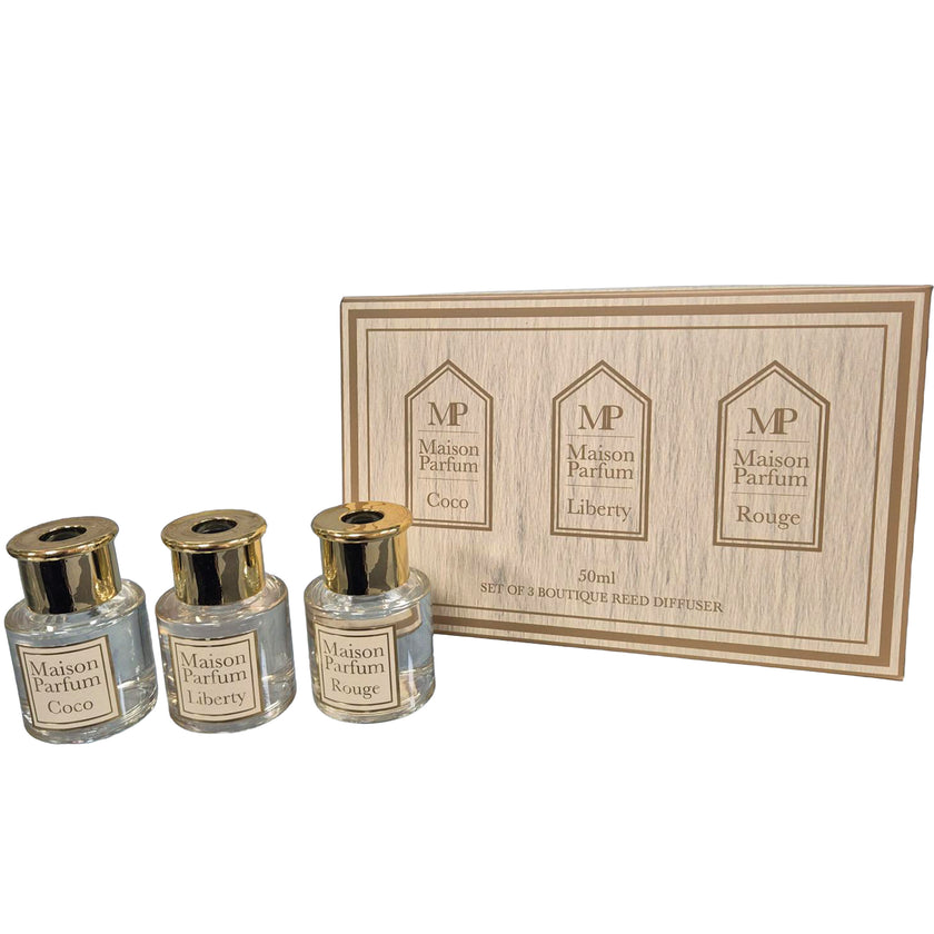 L&P - Maison Parfum - Boutique Reed Diffuser 50ml A Set Of 3pcs