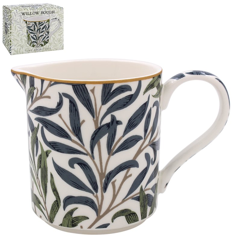 L&P Fine China Jug - Willow Bough