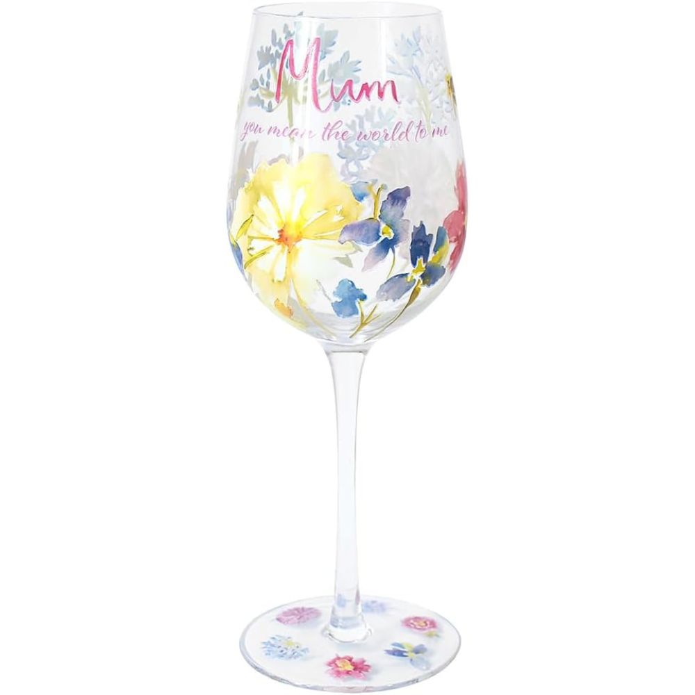 Jennifer Rose Wine Glass Mum LP95860