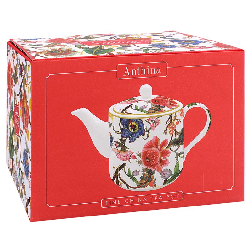 L&P Fine China Tea Pot - Anthina