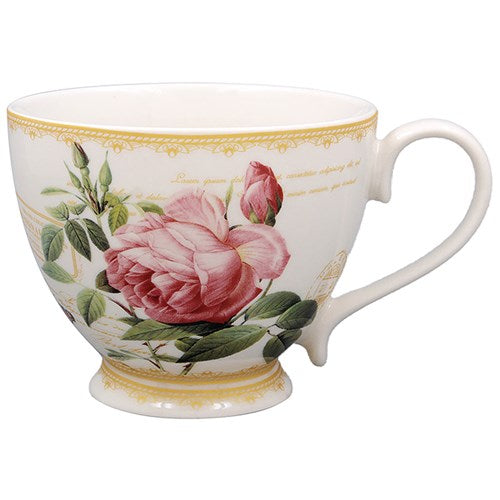 L&P Fine China Mug - Redoute Rose