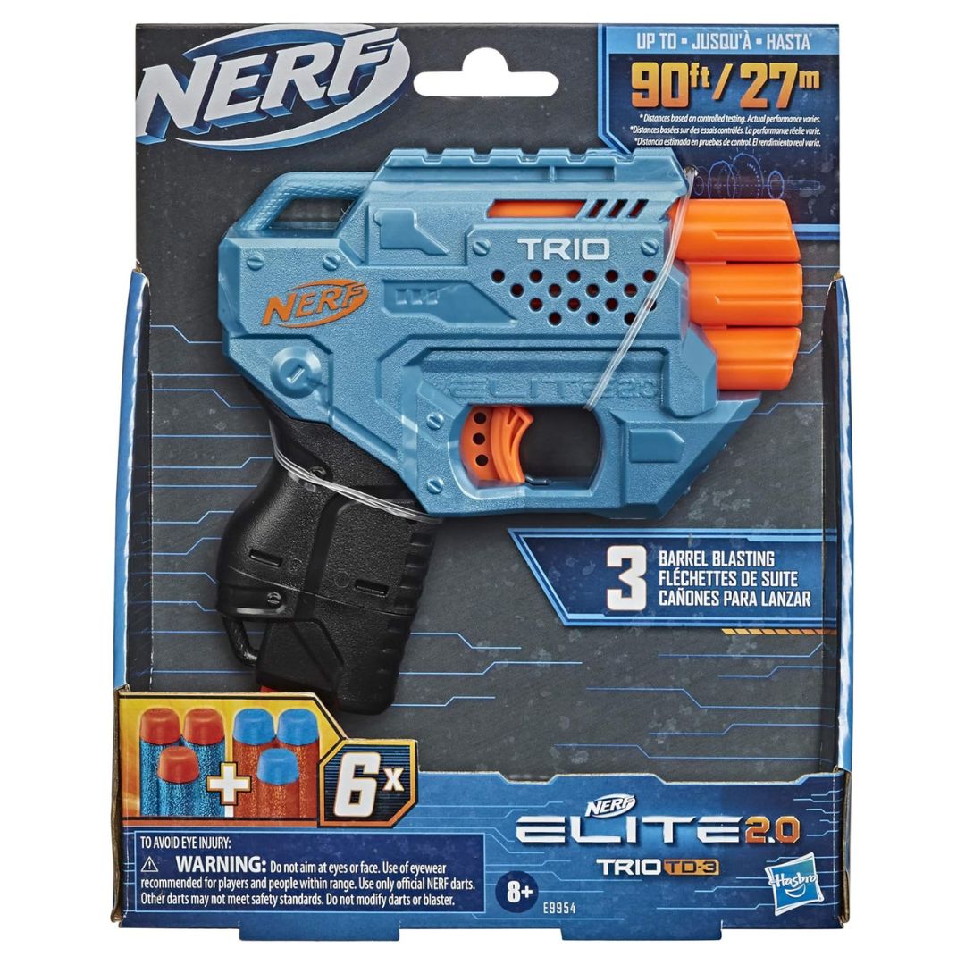 Nerf Elite 2.0 Trio TD.3 With 6 Darts +8y