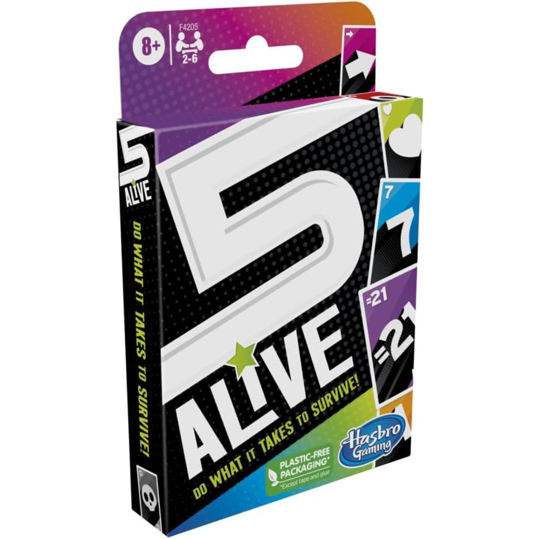 Hasbro Gaming - 5 Alive Card Game