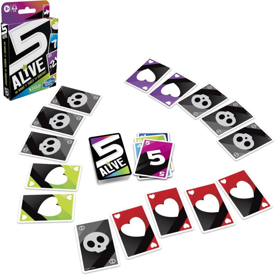 Hasbro Gaming - 5 Alive Card Game