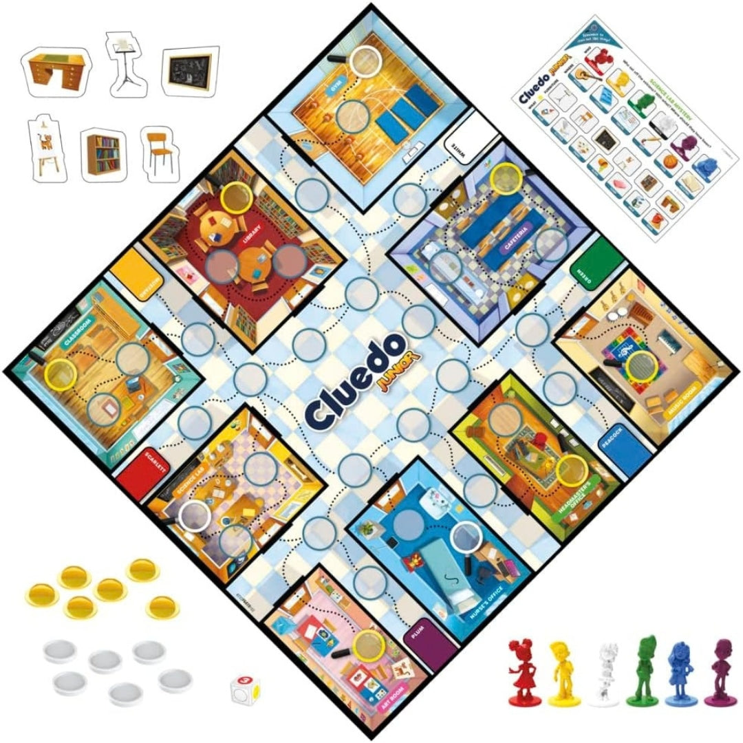Hasbro - Cluedo - Junior +4y