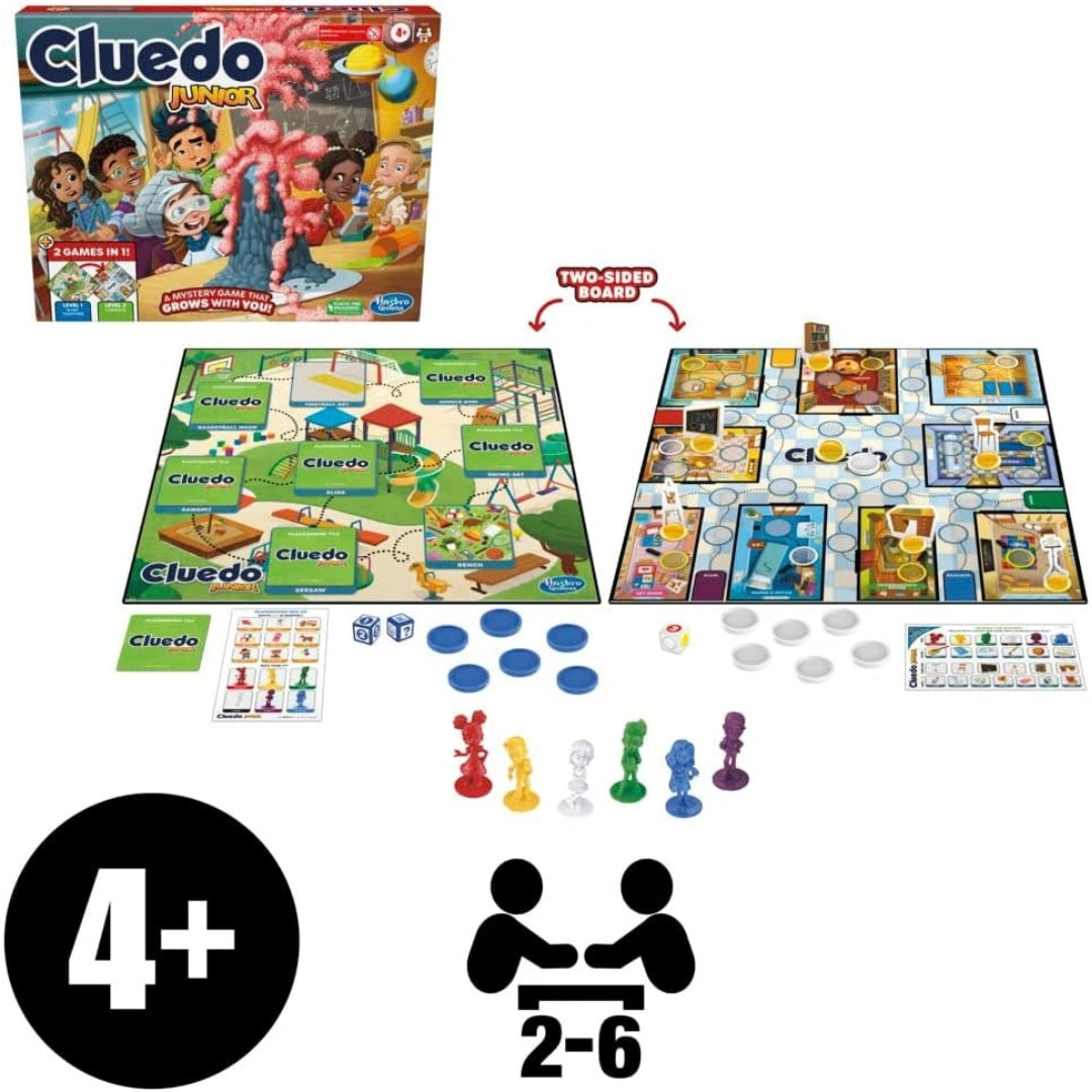 Hasbro - Cluedo - Junior +4y