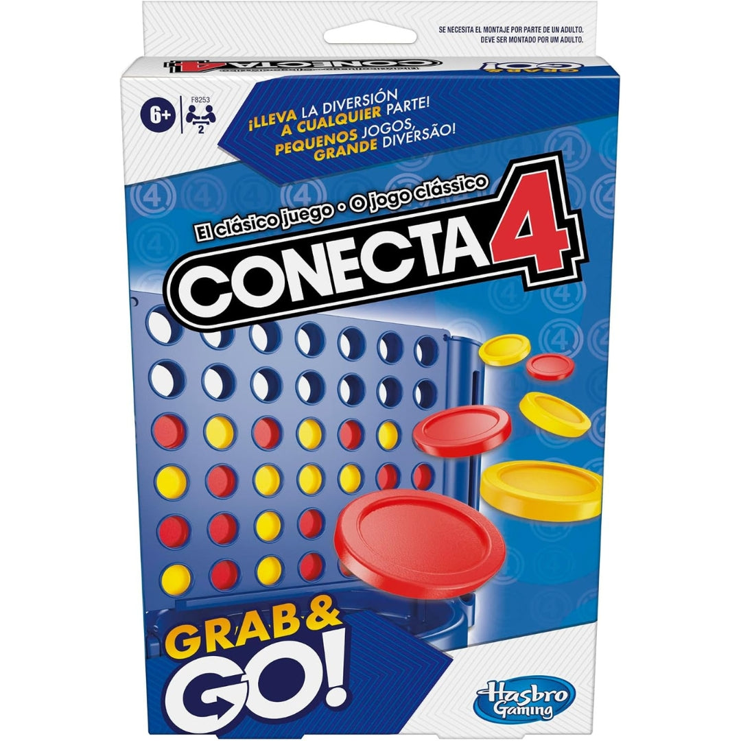 Hasbro - Grab & Go! - Connect 4 +6y