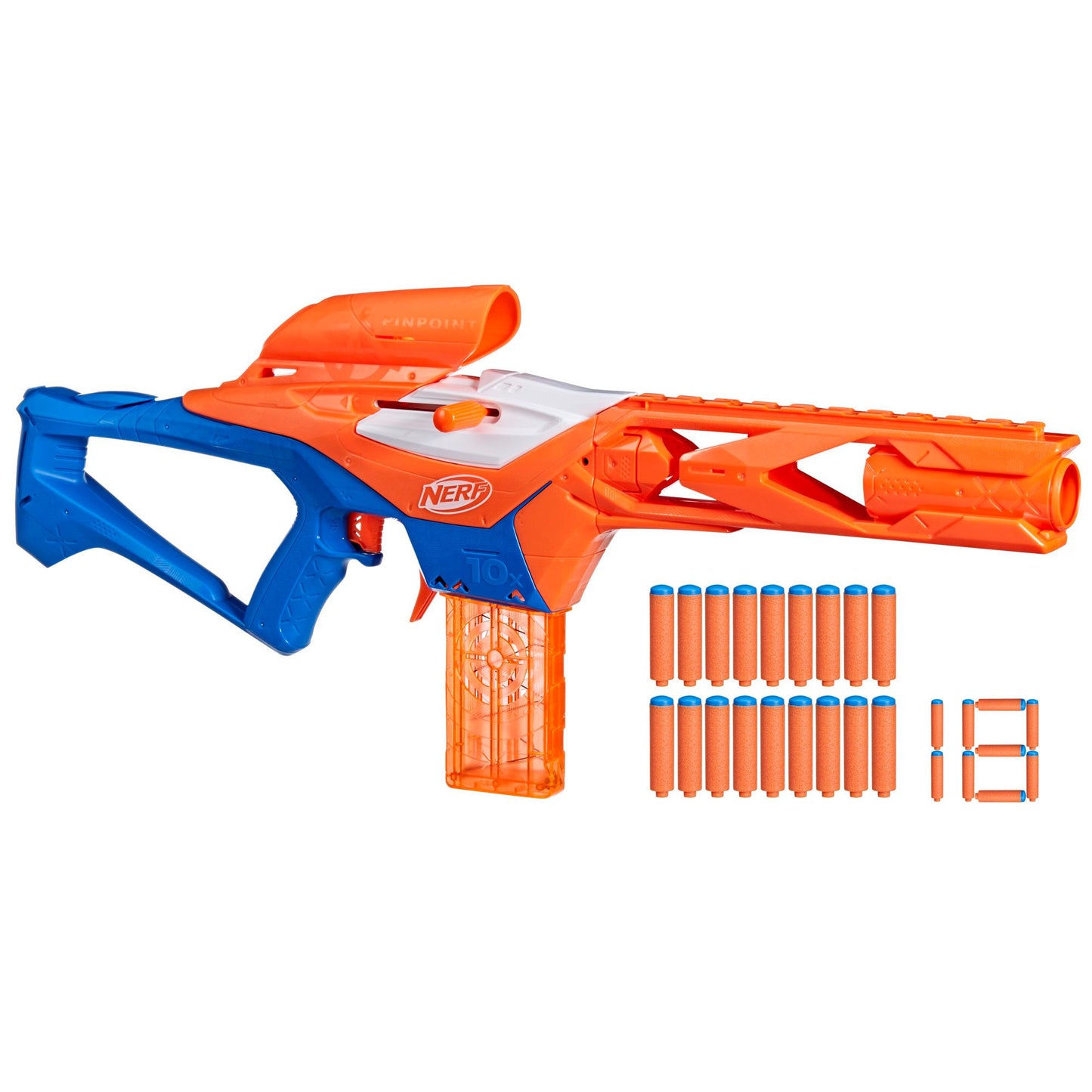 Nerf N Series Pinpoint Blaster With 18pcs Darts +8y