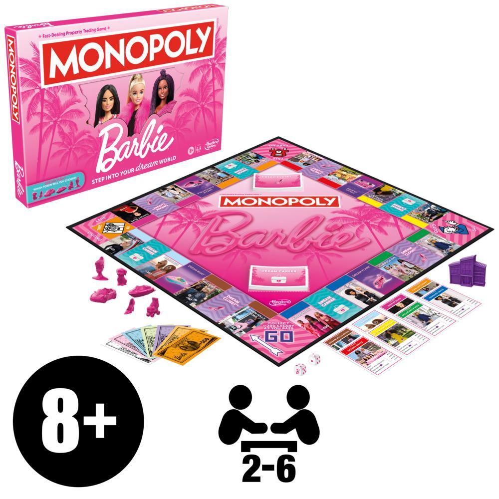 Monopoly - Barbie Edition Board Game +8y