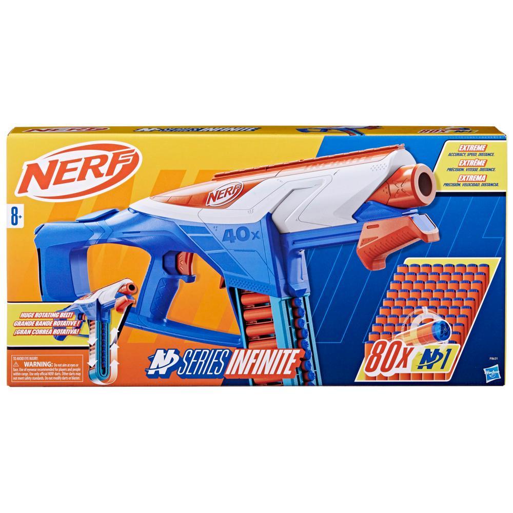 Nerf N Series Infinite Blaster With 80pcs Darts +8y