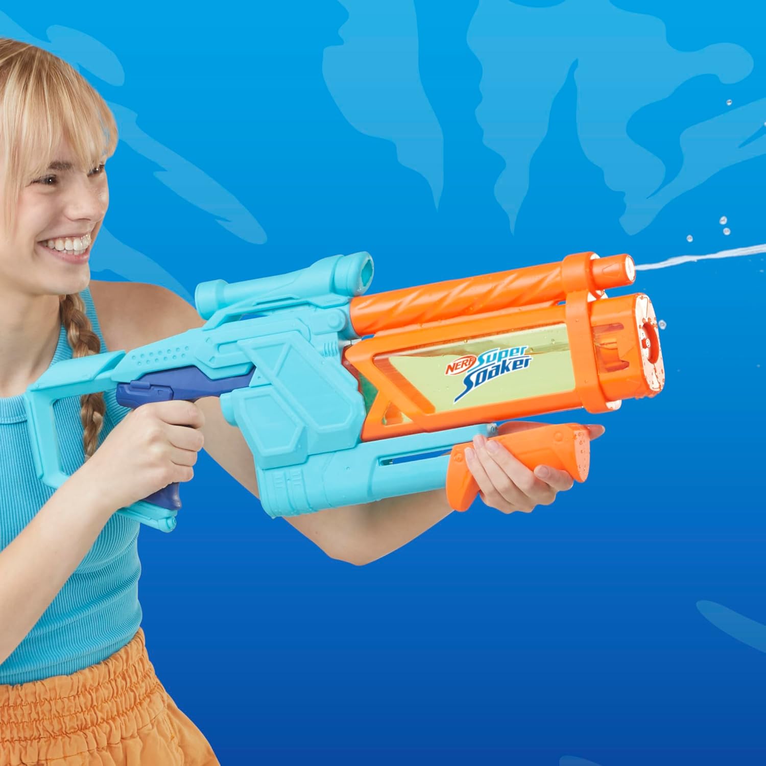 Nerf Super Soaker Mega Dunk Fill Water Gun