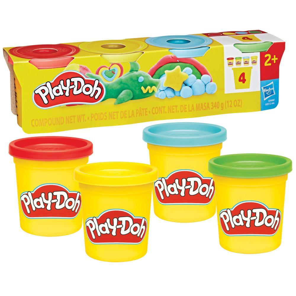 Play-Doh A Pack Of 4pcs - Classic