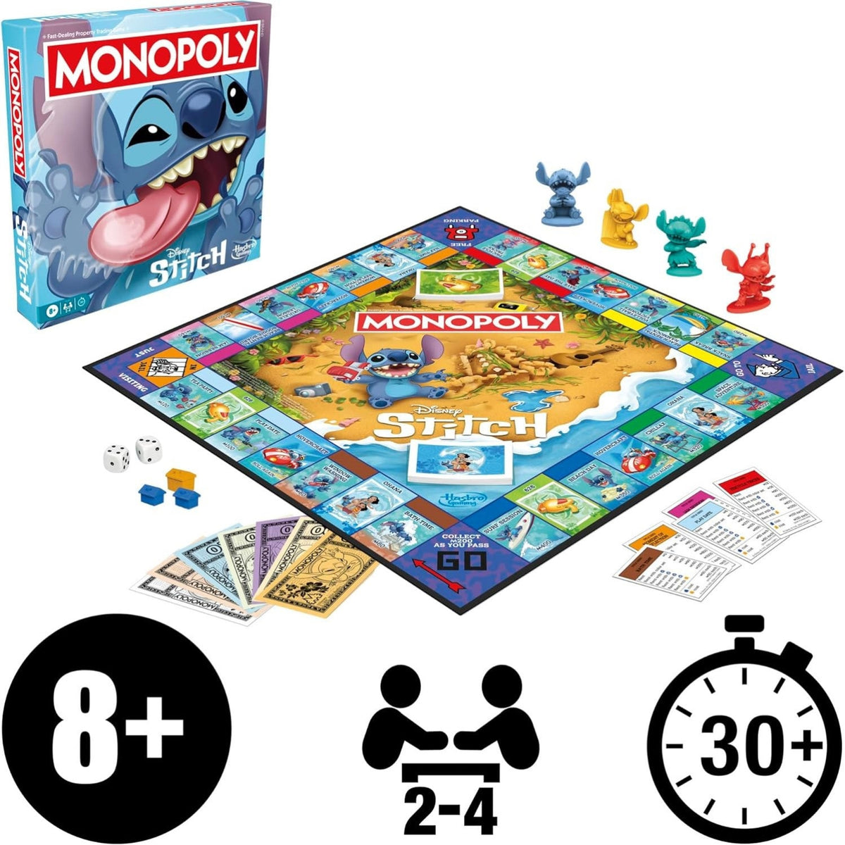 Hasbro - Monopoly - Disney - Stitch +8y