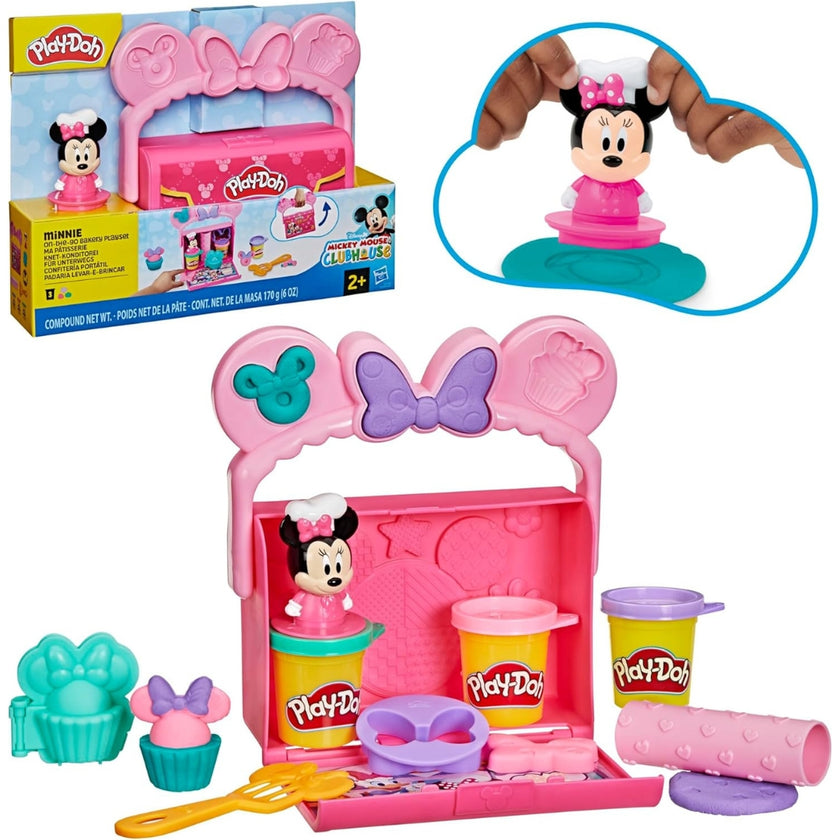 Play-Doh - On-The-Go Bakery Set - Minnie