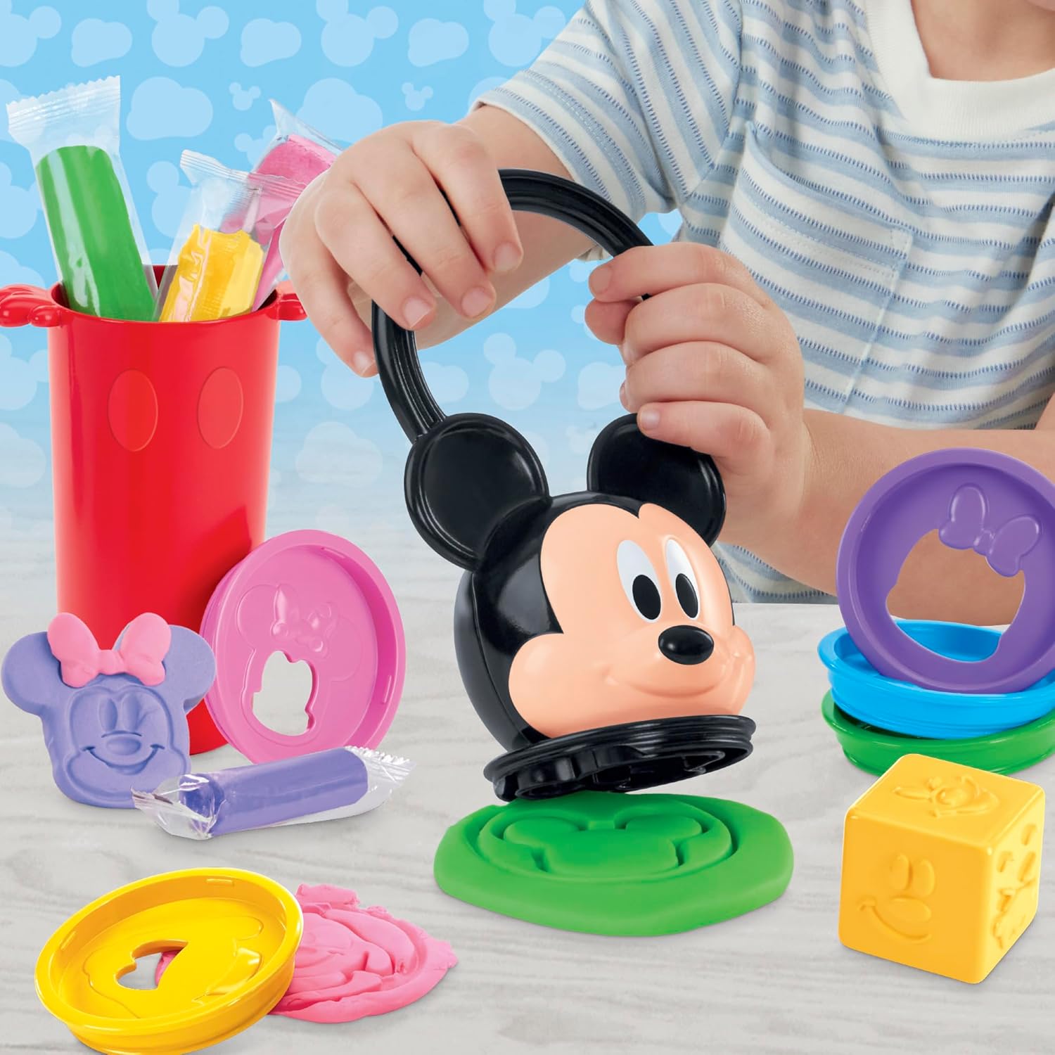 Play-Doh - Happy Stackable Empil' Formers Set - Mickey