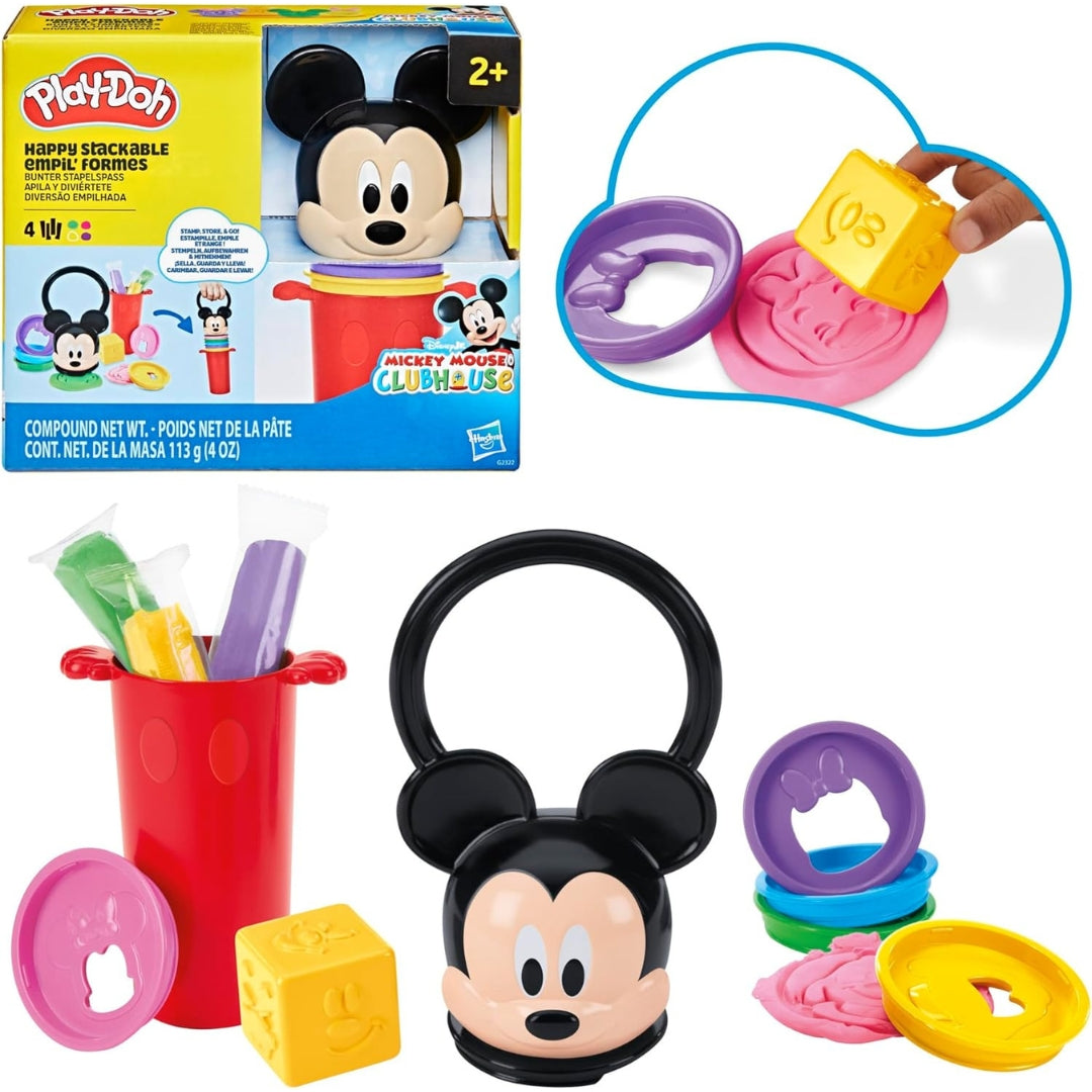 Play-Doh - Happy Stackable Empil' Formers Set - Mickey