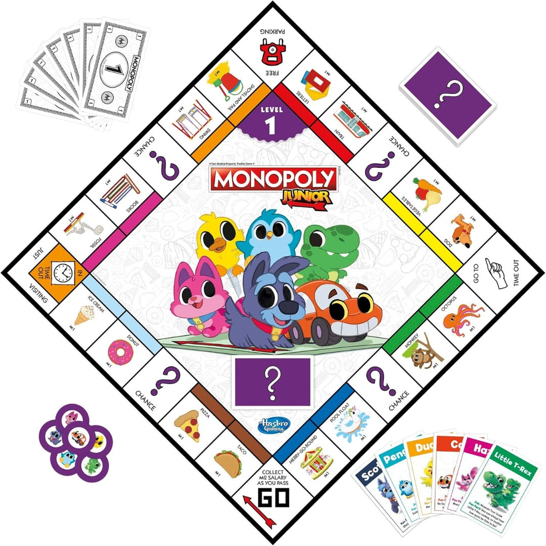 Hasbro - Monopoly - Junior +4y