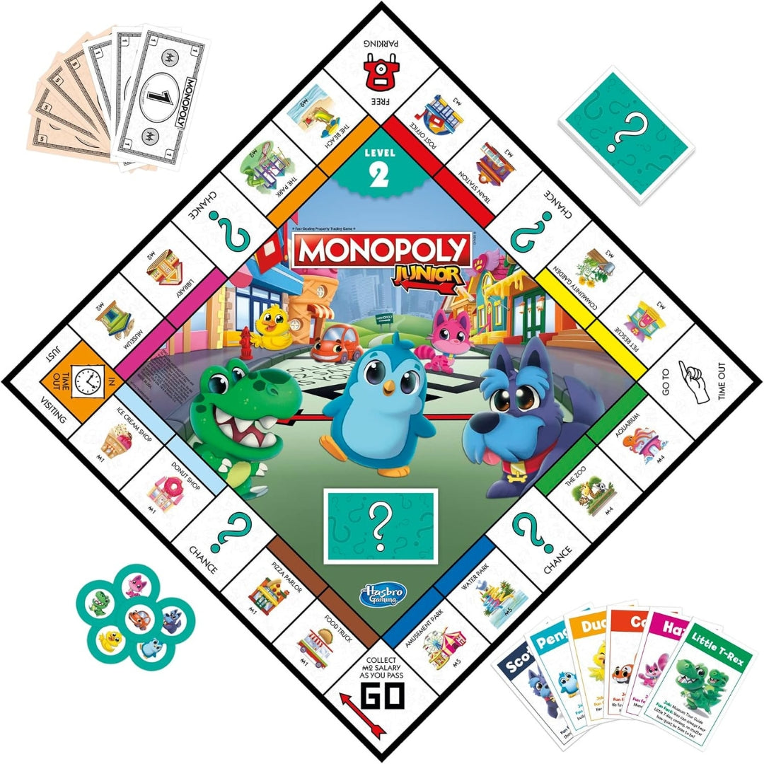Hasbro - Monopoly - Junior +4y