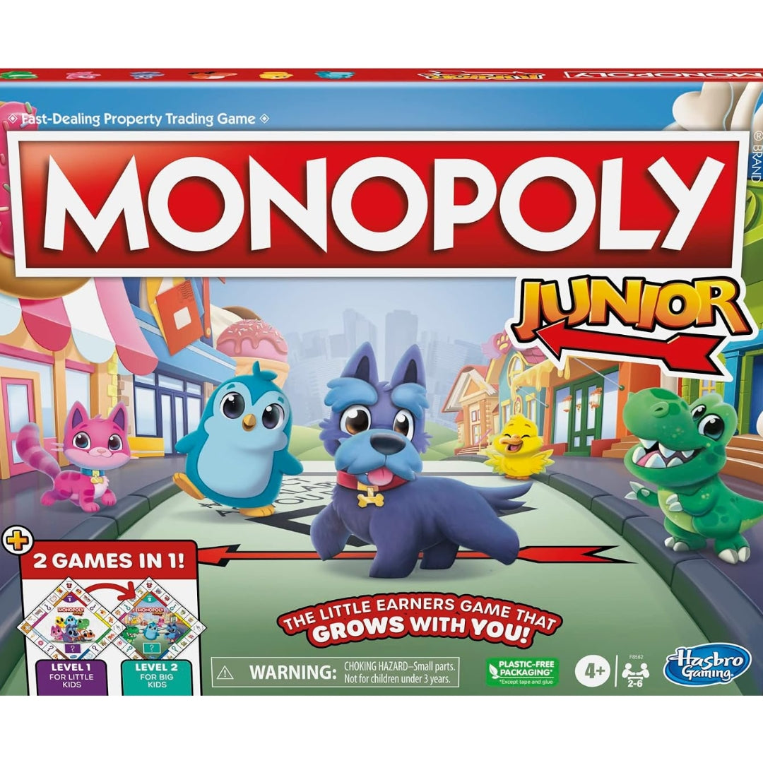 Hasbro - Monopoly - Junior +4y