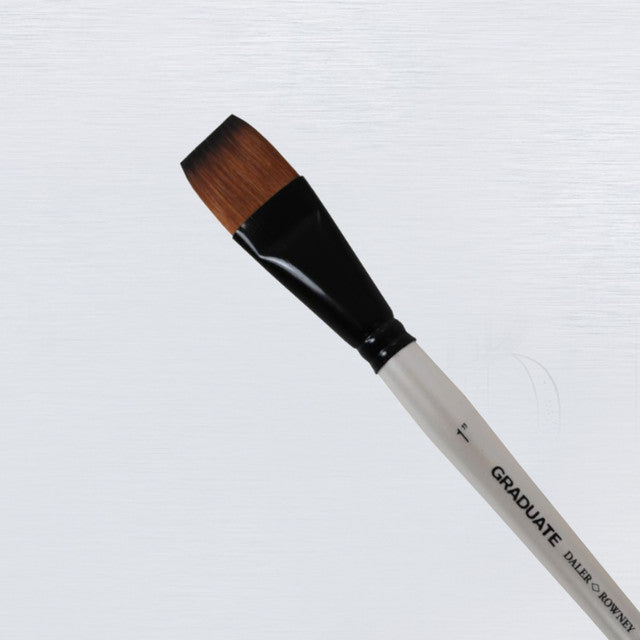 Daler Rowney Graduate - Synthetic  - FLAT WASH - 1"