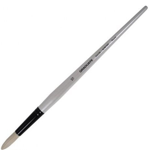 Daler Rowney Graduate - Natural Bristle - ROUND - Various Sizes