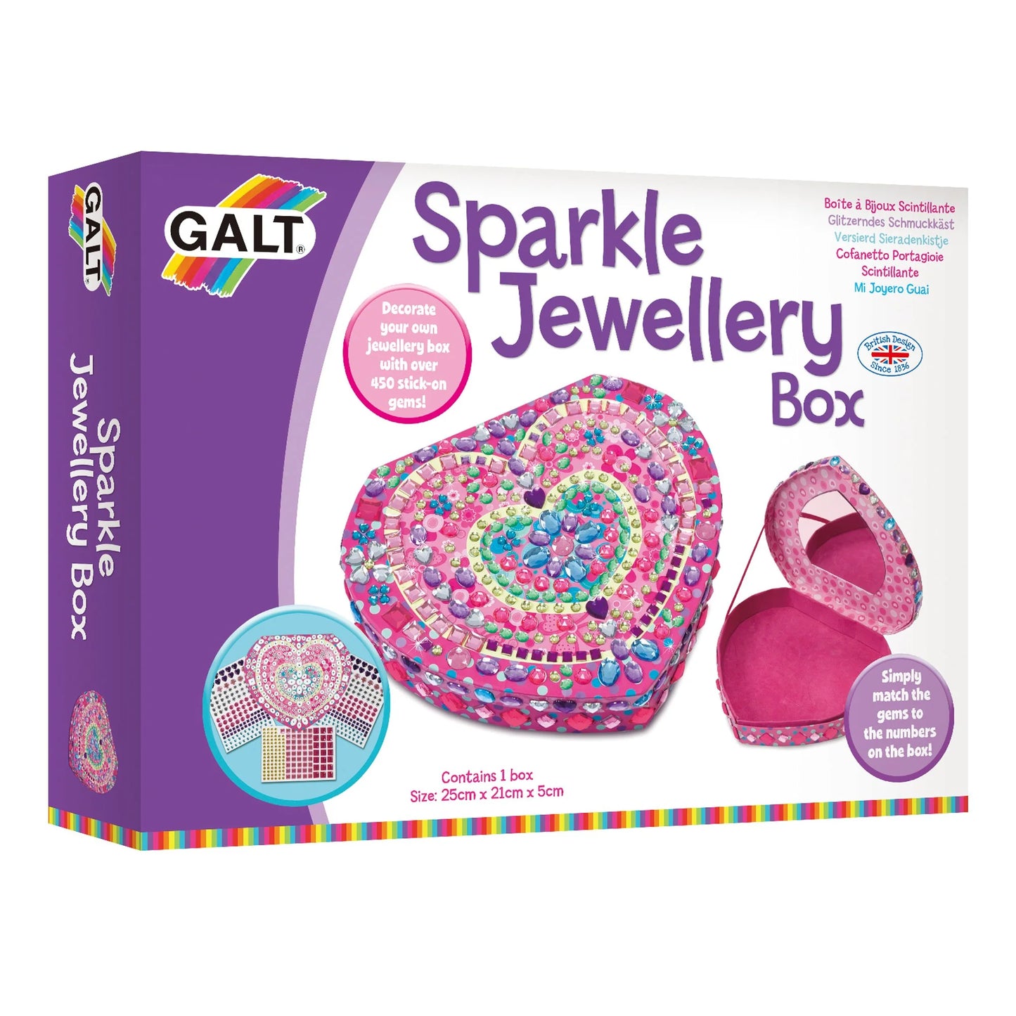 Galt Sparkle Jewellery Box 6yrs+
