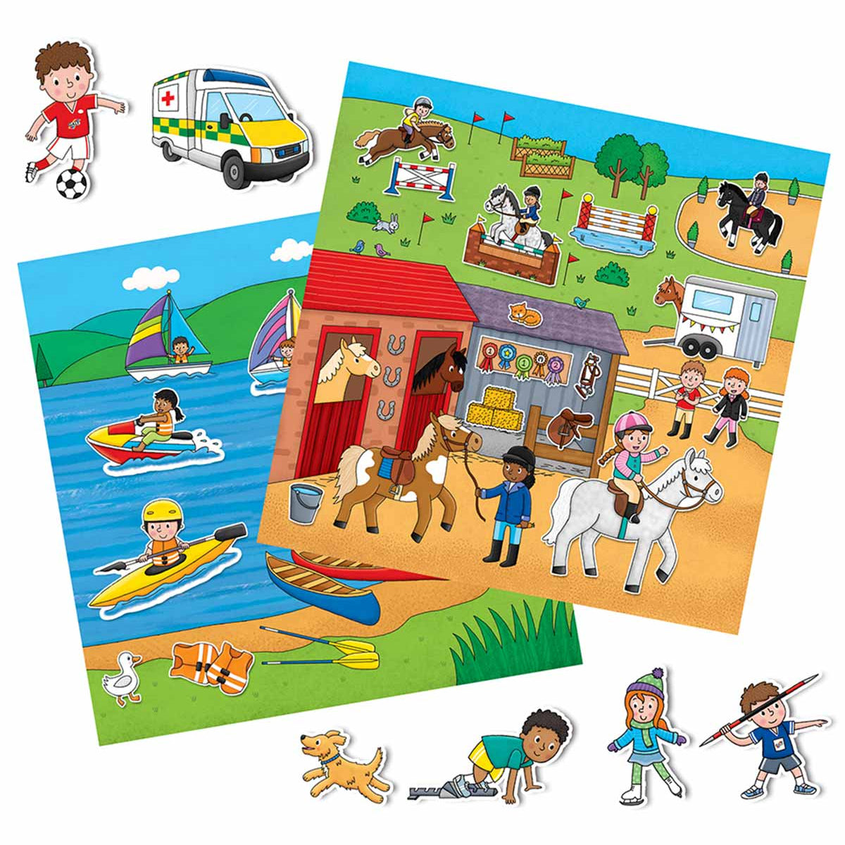 Galt Reusable Sticker Book - Vehicles