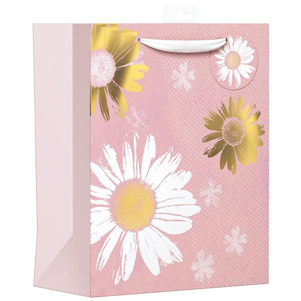 Gift Bag Pink Flower 33 x 27cm