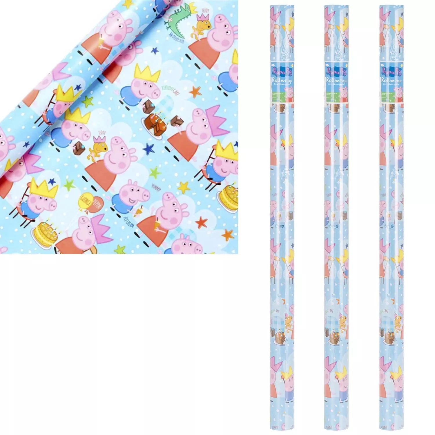 Gift Wrapping Paper 0.69 x 2m Peppa Pig