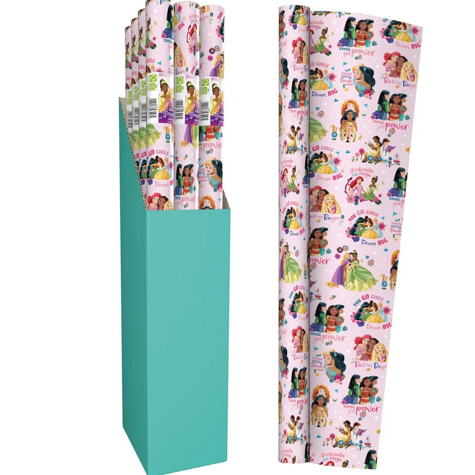 Disney Gift Wrapping Paper 0.69 x 2m Princess