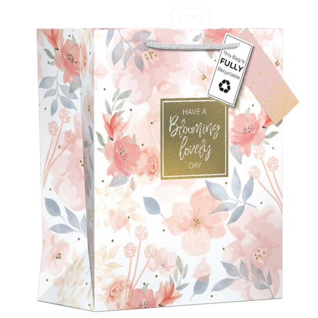 Giftmaker Gift Bag Medium 33 x 26.5cm - Have A Blooming Lovely Day