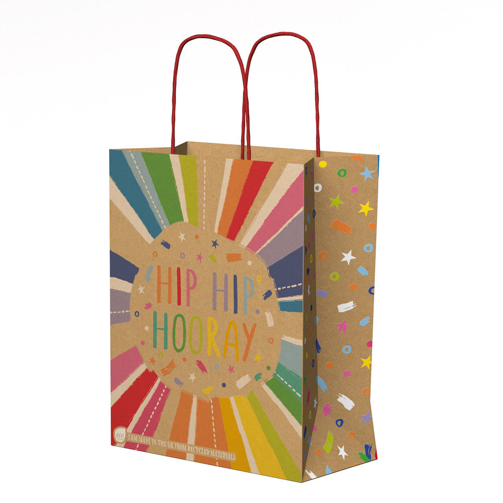 Eco Nature Gift Bag Hip Hooray Small 27 x 22cm