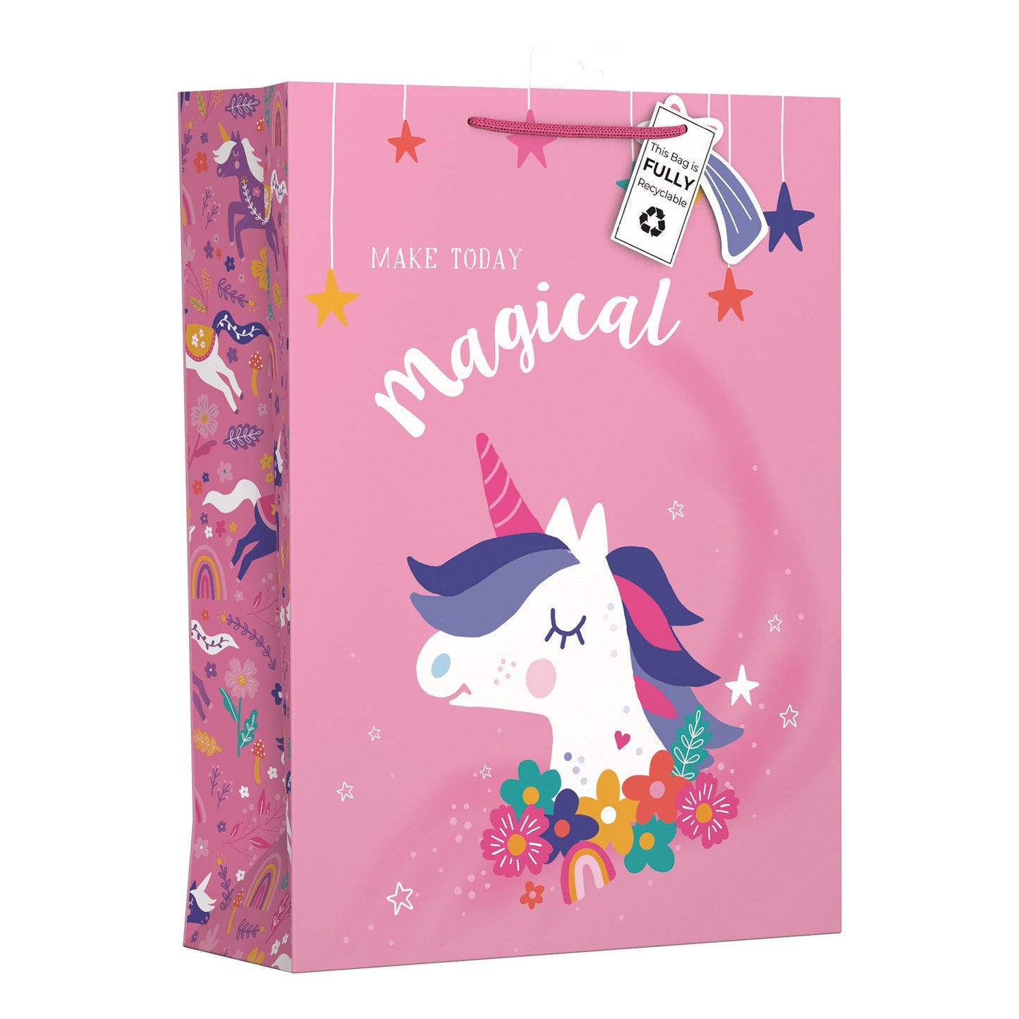 Giftmaker Gift Bag Medium 33 x 26.5cm - Unicorn
