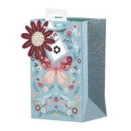 Giftmaker Gift Bag Butterfly Small 20.5 x 12.5cm