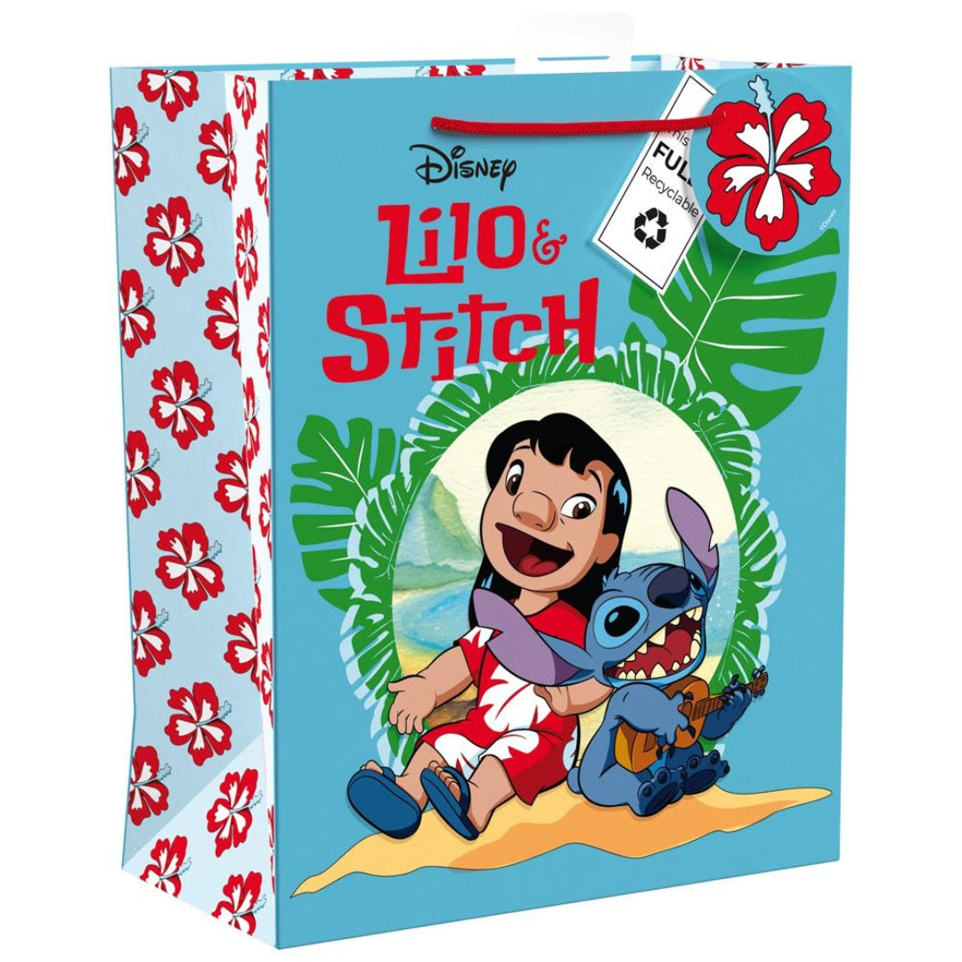 Giftmaker Gift Bag Medium 33 x 26.5cm - Disney / Stitch