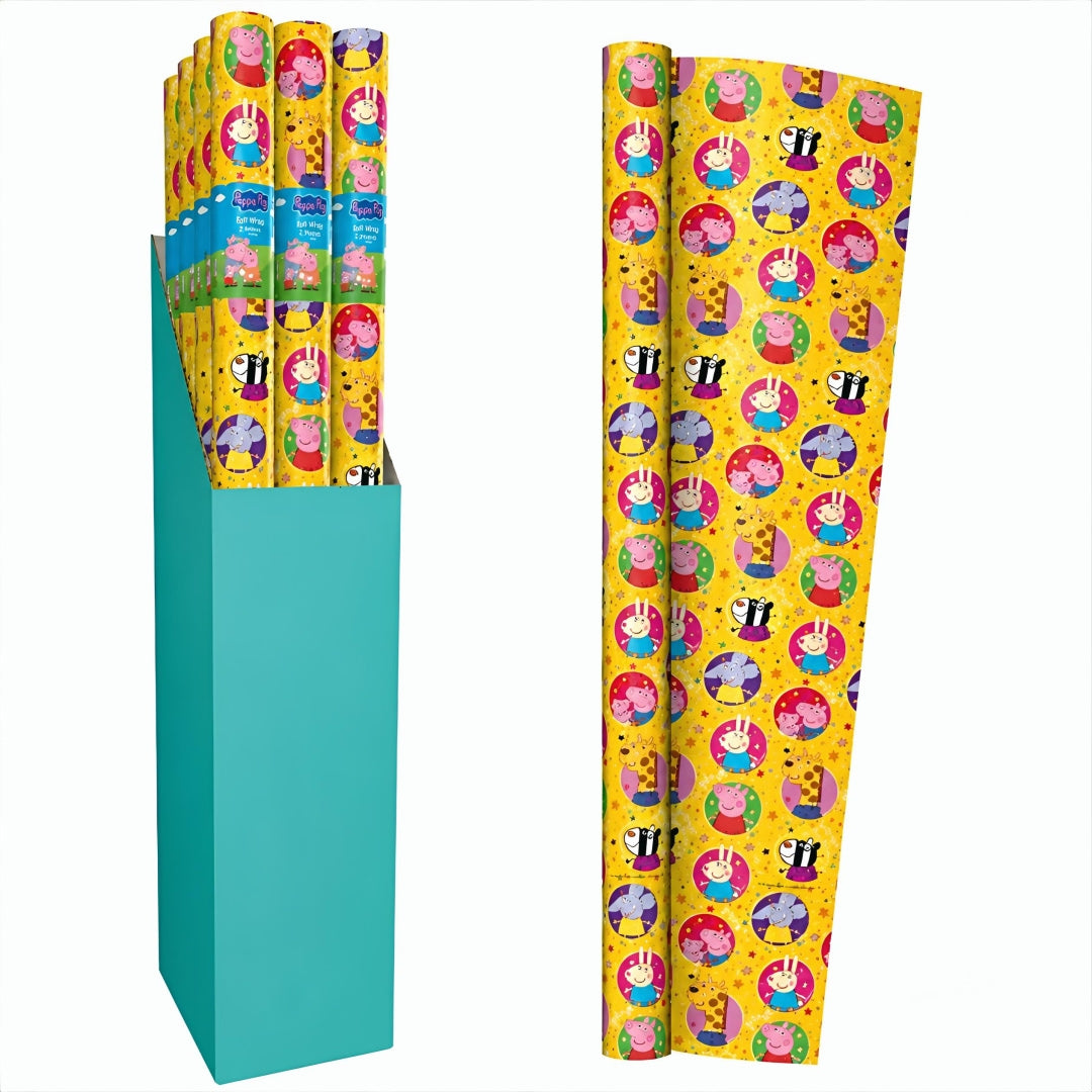 Giftmaker Gift Wrapping Paper Roll 0.69 x 2m - Peppa Pig