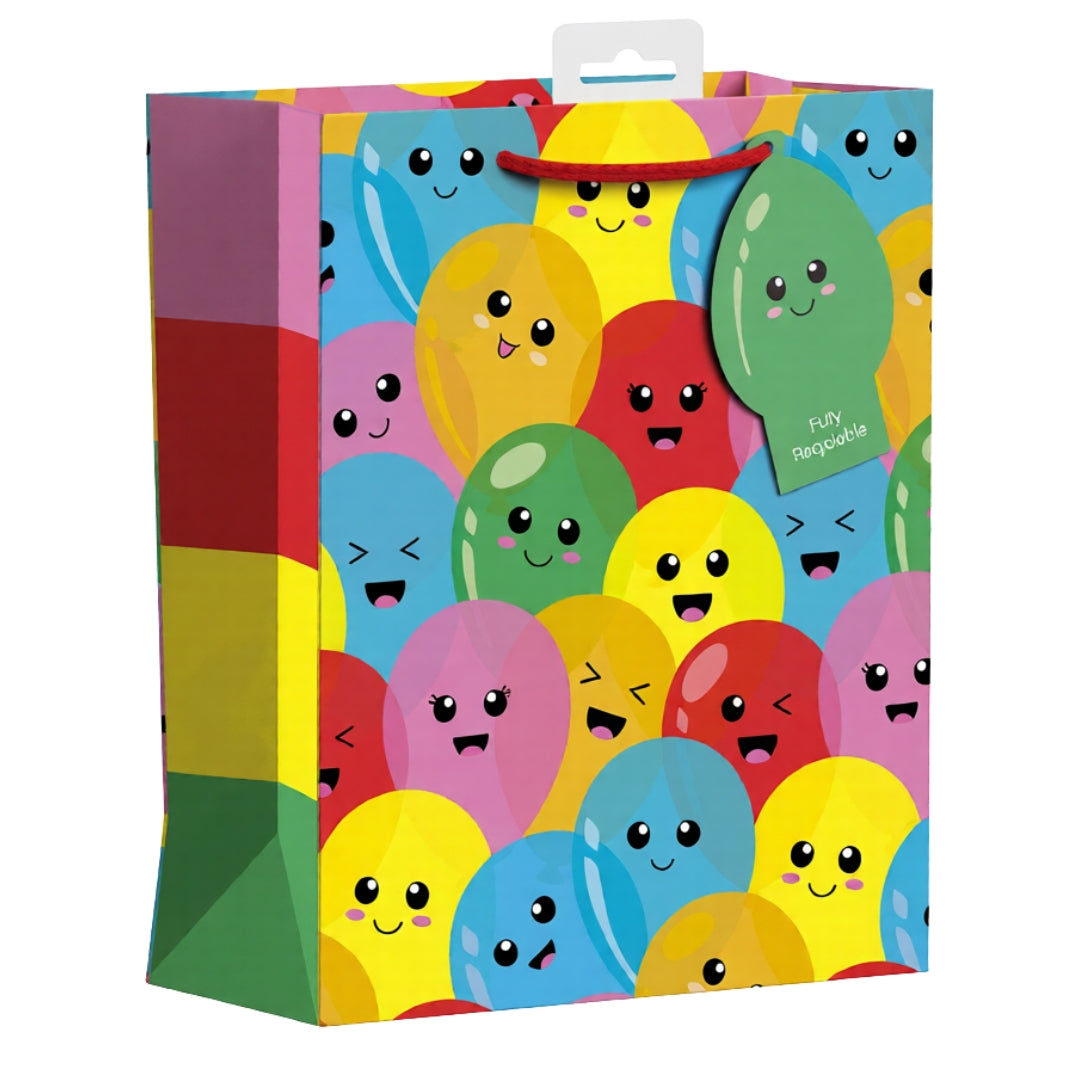 Giftmaker Gift Bag Small 26.5 x 21.5cm - Balloons