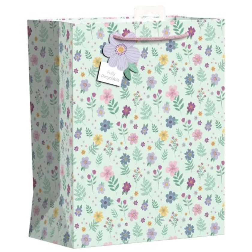 Giftmaker Gift Bag Medium 33 x 26.5cm - Floral