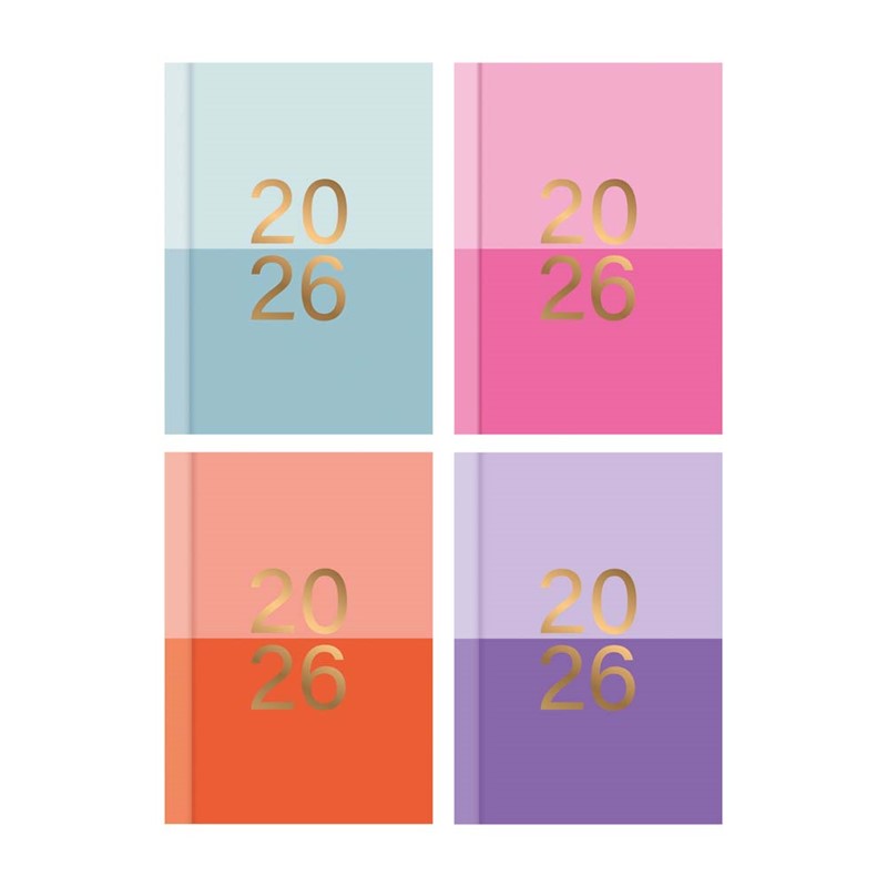 Pocket Tallon Diary Week To View 2026 - Trend x 1pc Assortment