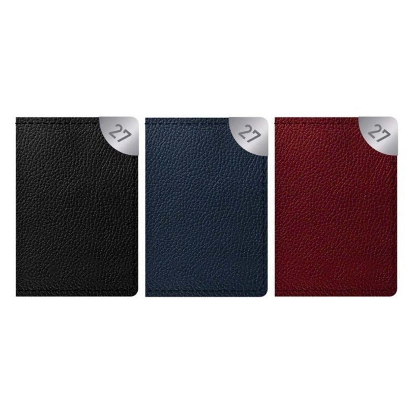 Pocket Tallon Diary Week To View - 2027 - Leatherette x 1pc Assortment