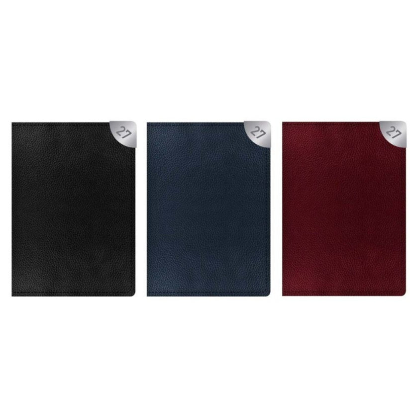 A5 Tallon Diary Week To View - 2027 - Leatherette x 1pc Assortment