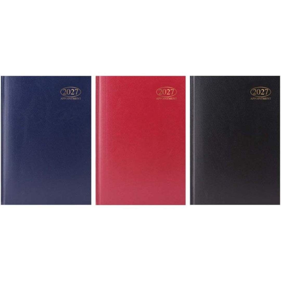 A5 Tallon Diary Day A Page - 2027 - Appointment x 1pc Assortment