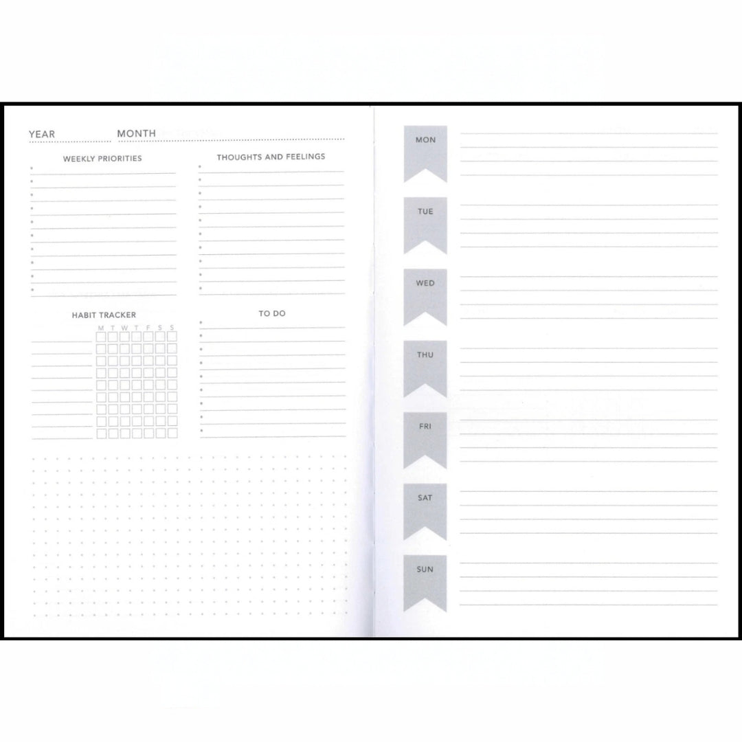 B5 Tallon Side-Spiral Planner x 1pc Assortment