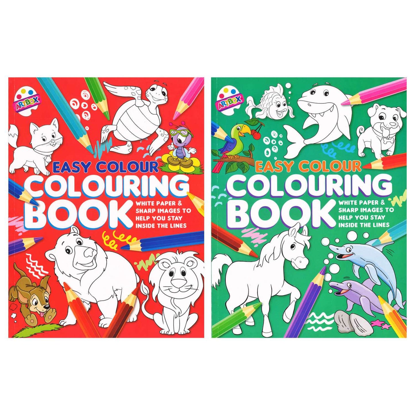 Tallon Easy Colour - Colouring Book x 1pc Assortment